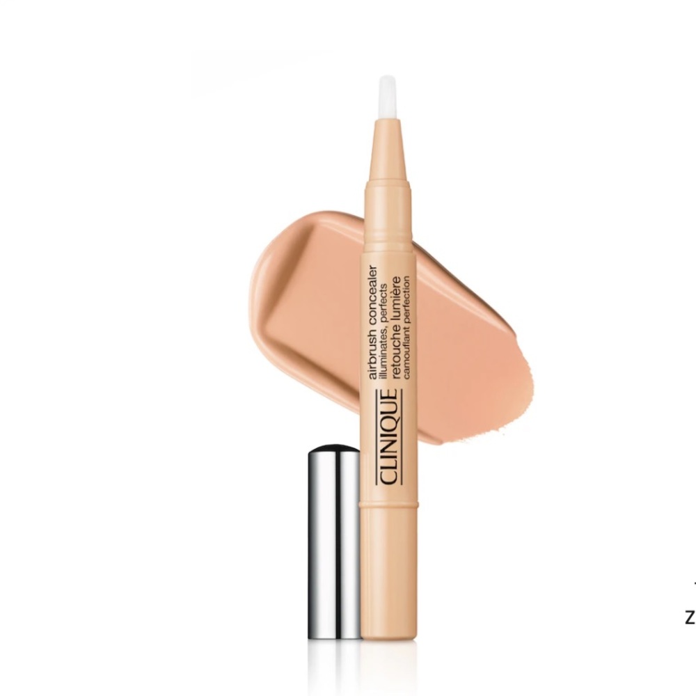 NEW FULL SIZE CLINIQUE AIRBRUSH CONCEALER IN SHADE LIGHT HONEY